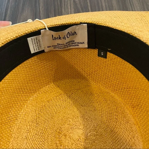 NWT Lack Of Color S/M Cruz Panama Hat display picture 3
